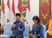 Gubernur Kalteng Tegaskan Komitmen Transparansi Informasi Bersama Pers