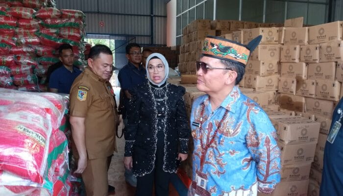 Cek Langsung Gudang Bulog, Gubernur Pastikan Stok Beras Aman