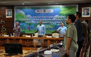 FGD Pemprov dan OJK Kalteng Bahas UMKM Jadi Motor Utama Pembangunan Daerah 