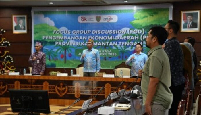 FGD Pemprov dan OJK Kalteng Bahas UMKM Jadi Motor Utama Pembangunan Daerah 