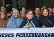 Serap Aspirasi di Gunung Mas, Faridawaty Catat Kebutuhan PJU, Jalan Desa hingga Drainase