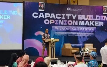 Capacity Building BI se-Kalimantan Dorong Media Jadi Pilar Edukasi Ekonomi Publik