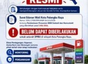 Belum Dapat Diberlakukan, Dinas Perdagangan Pastikan Distribusi BBM Palangka Raya Tetap Terkendali