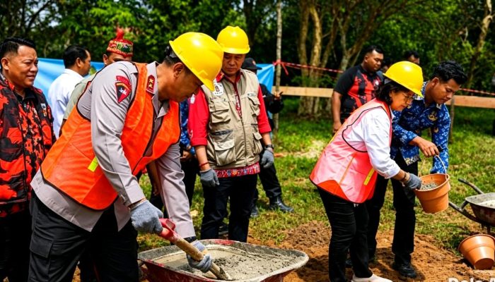 Posko Terpadu Pemantauan Resmi Dibangun, Kapolda Kalteng Tegaskan Perang Melawan Narkoba