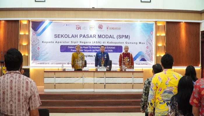 OJK dan BEI Bekali ASN Gunung Mas Literasi Pasar Modal