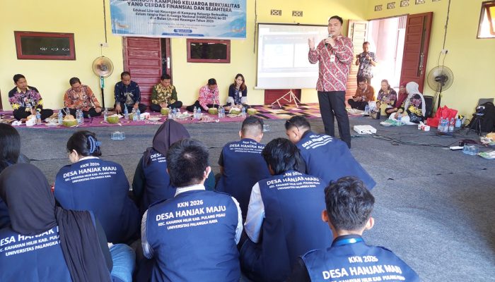 OJK Bersama BKKBN Kalteng Bangun Literasi Keuangan Keluarga di Pulang Pisau 