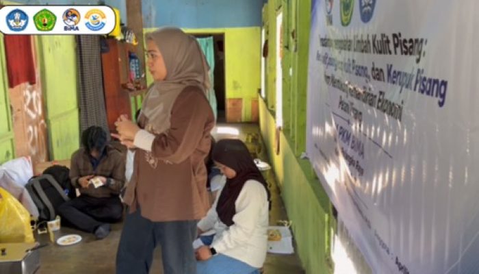 Limbah Kulit Pisang Kalampangan Diolah Jadi Produk Bernilai