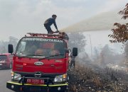 Tim Gabungan Tuntaskan Karhutla Seluas 0,47 Hektare di Bukit Liti