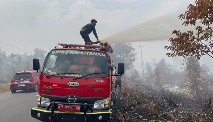 Tim Gabungan Tuntaskan Karhutla Seluas 0,47 Hektare di Bukit Liti