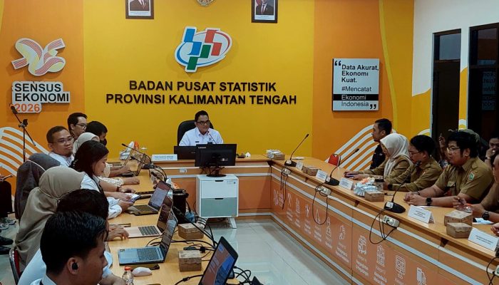 BPS Kalteng Catat Inflasi Agustus 2026 Sebesar 4,96 Persen