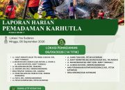 Karhutla di Kalteng Dipadamkan pada Empat Belas Titik Lokasi