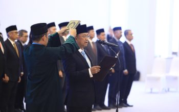 Pengucapan Sumpah Jabatan Sarjito Tandai Pengawasan BMKS