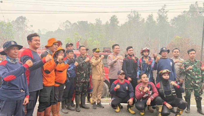 Gubernur Kalteng Pastikan Penanganan Karhutla Barsel Berjalan Optimal 