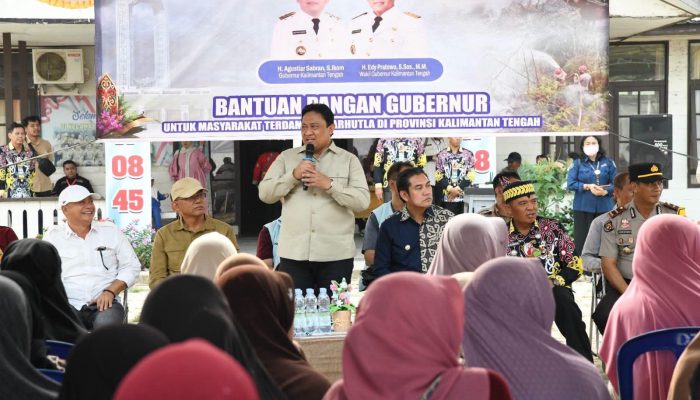 Edy Pratowo Pastikan Bantuan untuk Warga Terdampak Karhutla di Pulang Pisau Terus Berjalan