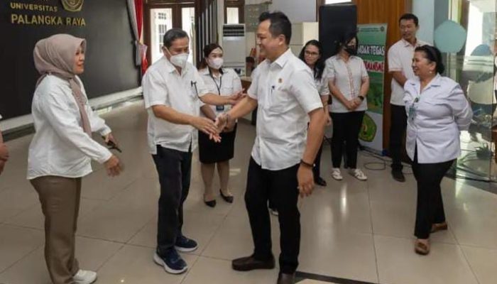 Hari Pertama Menjabat, Rektor UPR Fokus Benahi Fasilitas Kampus
