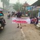 Ribuan Masker Dibagikan PWI Barito Utara Saat Kabut Asap