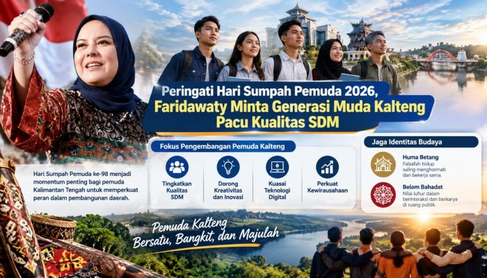 Hari Sumpah Pemuda Jadi Momentum Penguatan SDM Kalteng